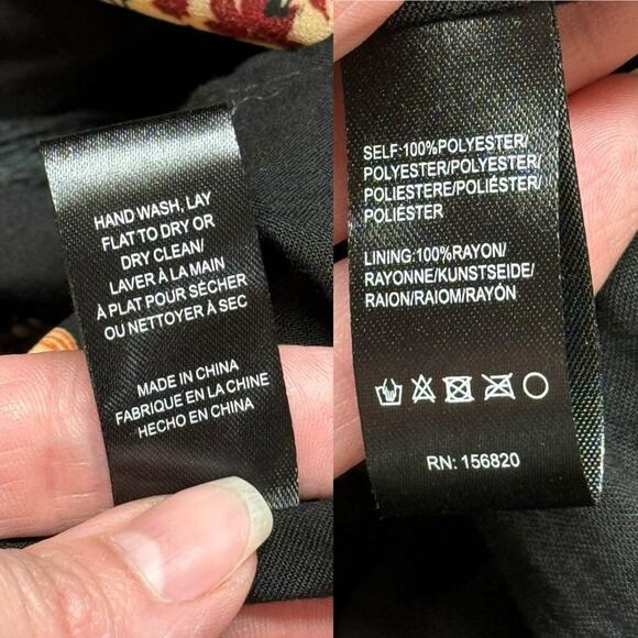 NWT Allison NY Gigi Maxi Dress Floral Patchwork Long Sleeve Bohemian Size Small - Picture 16 of 16